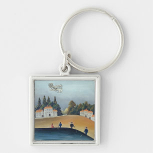 The anglers, c.1908-09 (oil on canvas) key ring