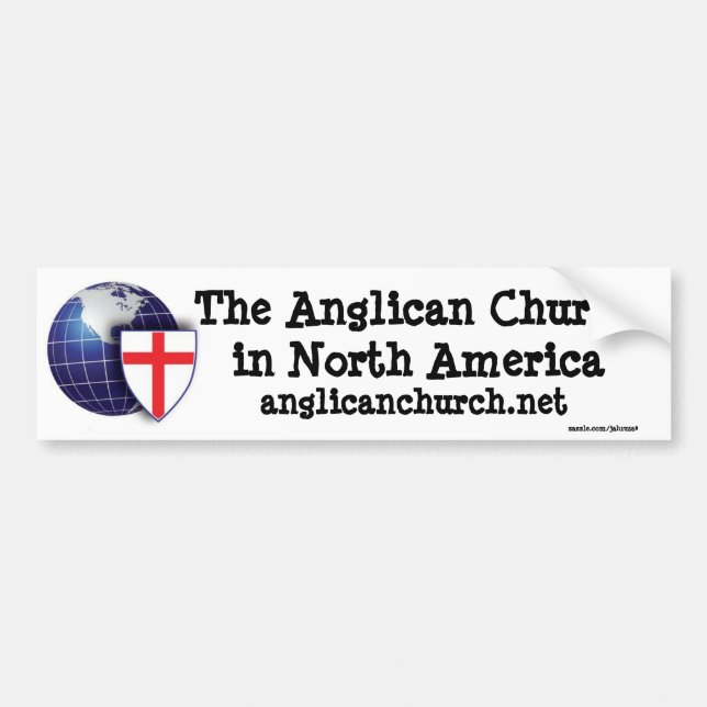 The Anglican Church of North America Bumper Sticker (Front)