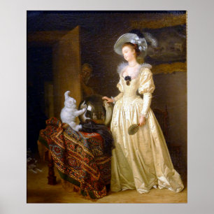 The Angora Cat Poster