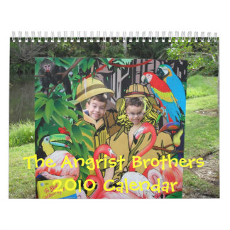 The Angrist Brothers 2010 Calendar
