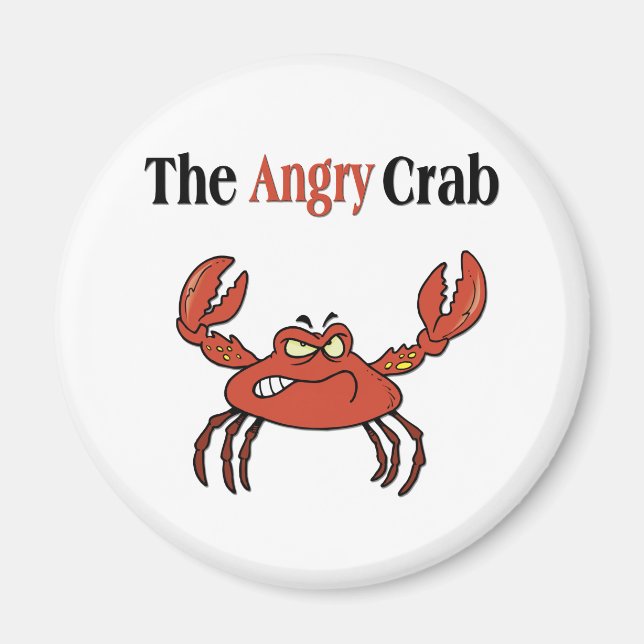 The Angry Crab Magnet (Front)