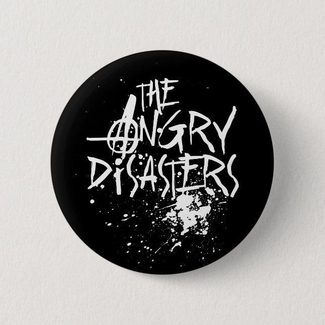 The Angry Disasters Button (Front)