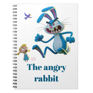 The angry rabbit notebook