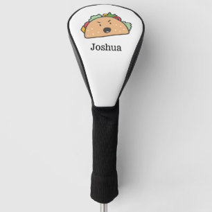 The Angry Taco Personalised Golf Head Cover