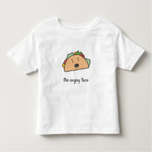 The Angry Taco Toddler T-Shirt