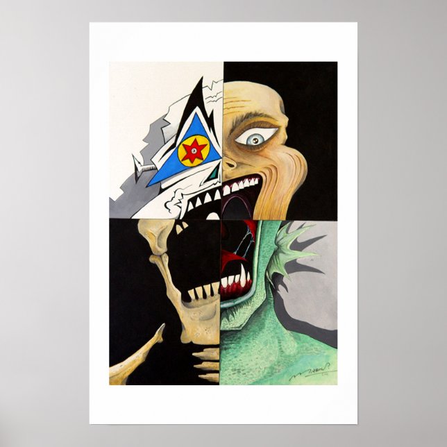 The anguish in me poster (Front)