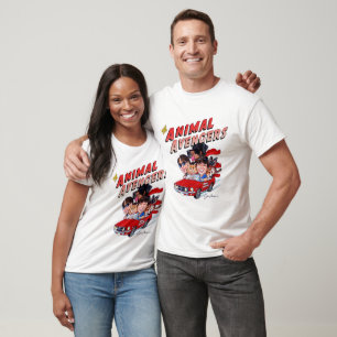 The Animal Avengers Fine Jersey Mens LS T-Shirt