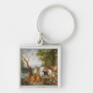 The Animals entering Noah's Ark Key Ring