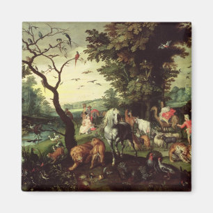 The Animals Entering Noah's Ark Magnet