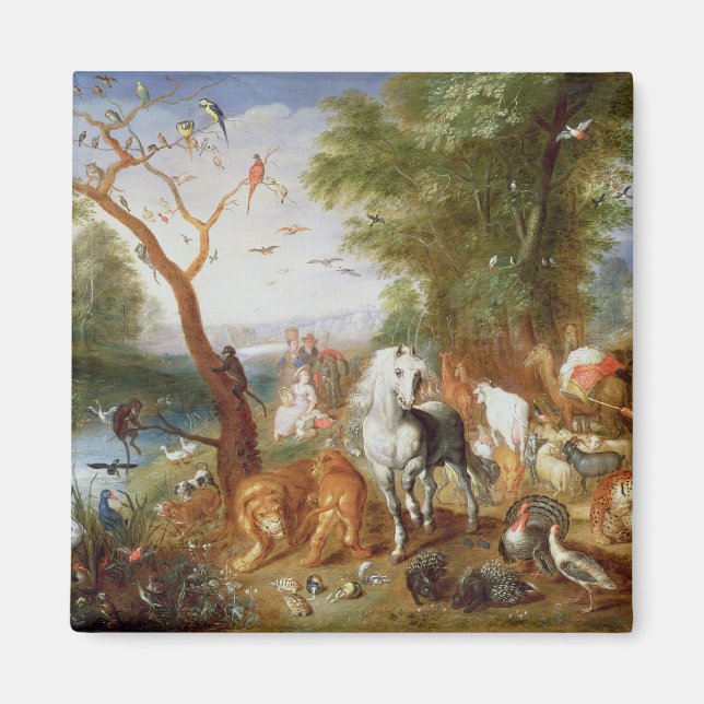 The Animals entering Noah's Ark Magnet (Front)