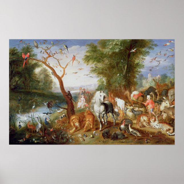 The Animals entering Noah's Ark Poster (Front)