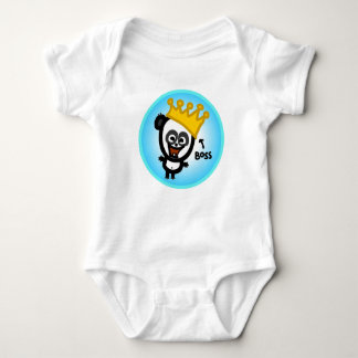 The Animated Baby - Boss Panda Baby Bodysuit