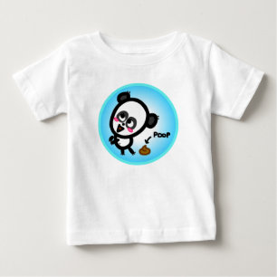 The Animated Baby - Panda Poop. T-Shirt