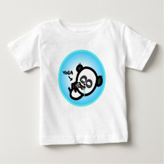 The Animated Baby - Yoga Panda Baby T-Shirt