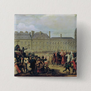 The Announcement of the signing of the Treaty 15 Cm Square Badge