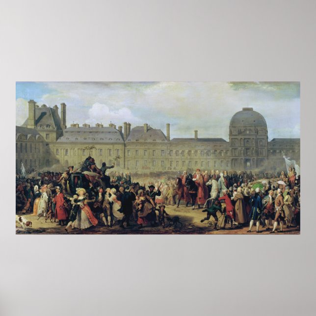 The Announcement of the signing of the Treaty Poster (Front)