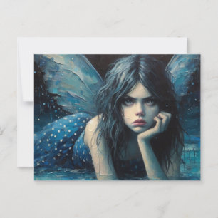 The annoyed fairy postcard