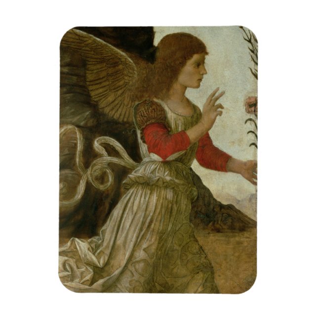 The Annunciating Angel Gabriel Magnet (Vertical)