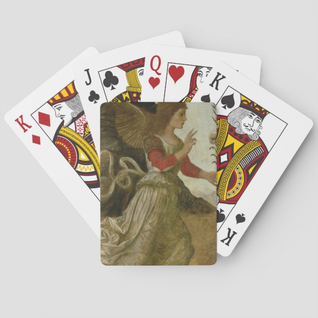 The Annunciating Angel Gabriel Playing Cards (Back)