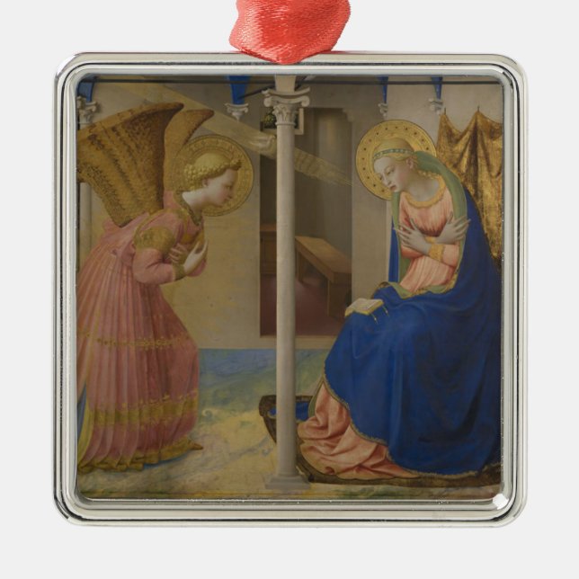 The Annunciation, 1425-8 Metal Tree Decoration (Front)