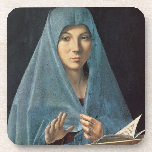 The Annunciation, 1474-75 (oil on panel) Coaster (Front)