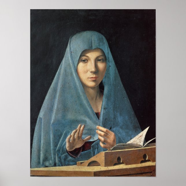 The Annunciation, 1474-75 Poster (Front)