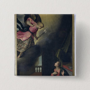 The Annunciation 15 Cm Square Badge