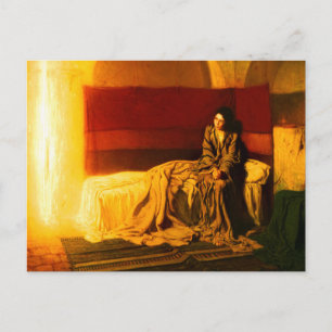 The Annunciation, 1898 by Henry Ossawa Tanner Postcard