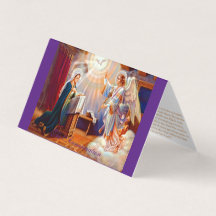 The Annunciation (2) - Prayer Card