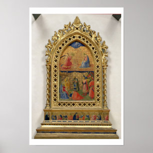 The Annunciation and the Adoration of the Magi (te Poster