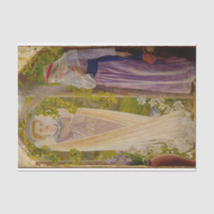 The Annunciation by Arthur Hughes Tissue Paper