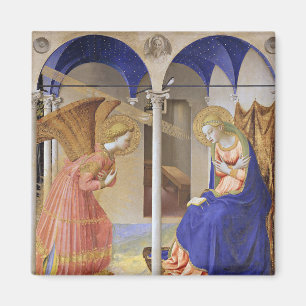 The Annunciation by Fra Angelico Magnet
