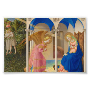 The Annunciation by Fra Angelico Photo Print