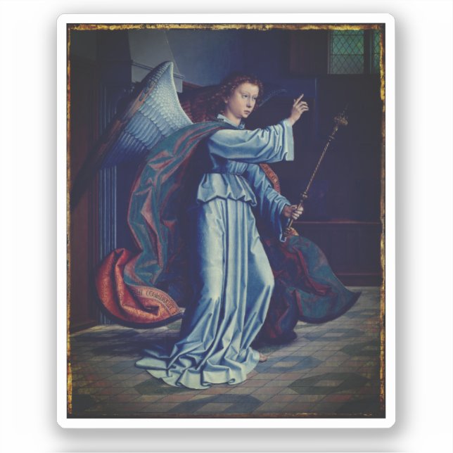 The Annunciation - by Gerard David, 1506 (Front)