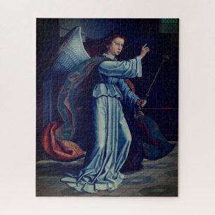 The Annunciation - by Gerard David, 1506 Jigsaw Puzzle