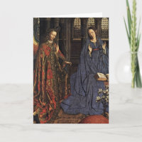 The Annunciation by Jan van Eyck