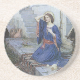 The Annunciation by John William Waterhouse Coaster