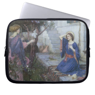 The Annunciation by John William Waterhouse Laptop Sleeve