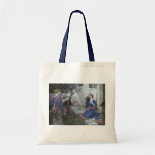 The Annunciation by John William Waterhouse Tote Bag