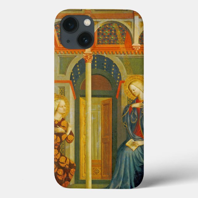 The Annunciation, c. 1423-24 Case-Mate iPhone Case (Back)