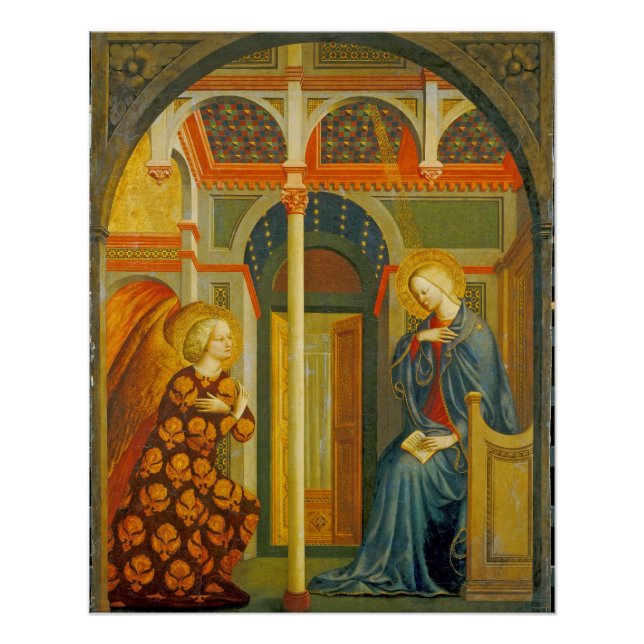 The Annunciation, c. 1423-24 Poster (Front)