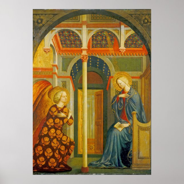 The Annunciation, c. 1423-24 Poster (Front)