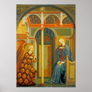The Annunciation, c. 1423-24 Poster