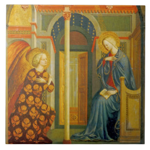 The Annunciation, c. 1423-24 Tile