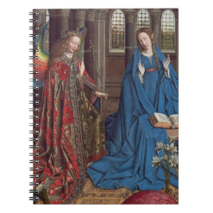 The Annunciation, c. 1434- 36 (oil on canvas) Notebook