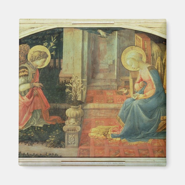 The Annunciation, c.1450-3 Magnet (Front)