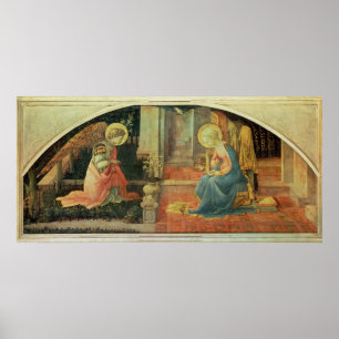 The Annunciation, c.1450-3 Poster