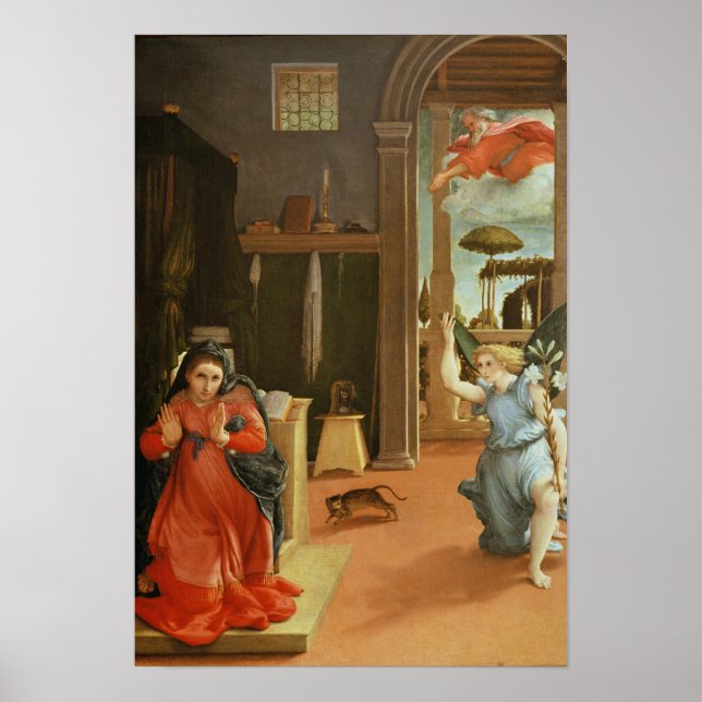 The Annunciation, c.1534-35 Poster (Front)