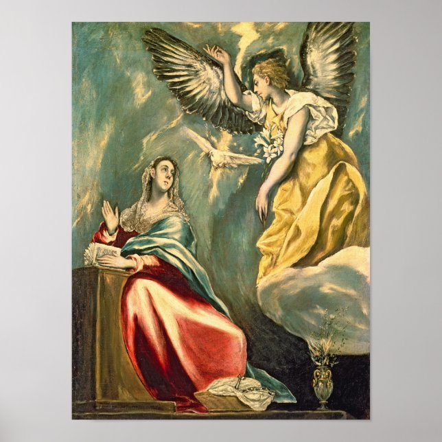 The Annunciation, c.1595-1600 Poster (Front)