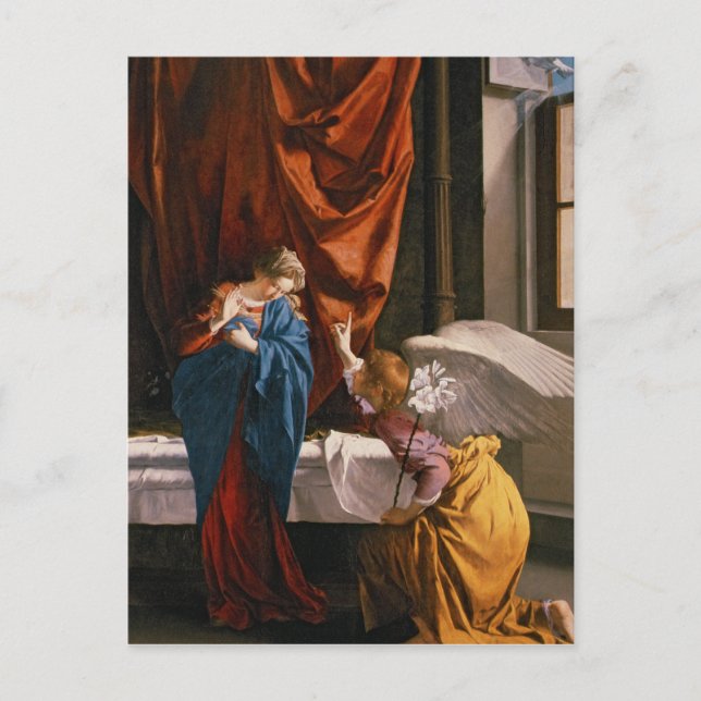 The Annunciation, c.1623 Postcard (Front)